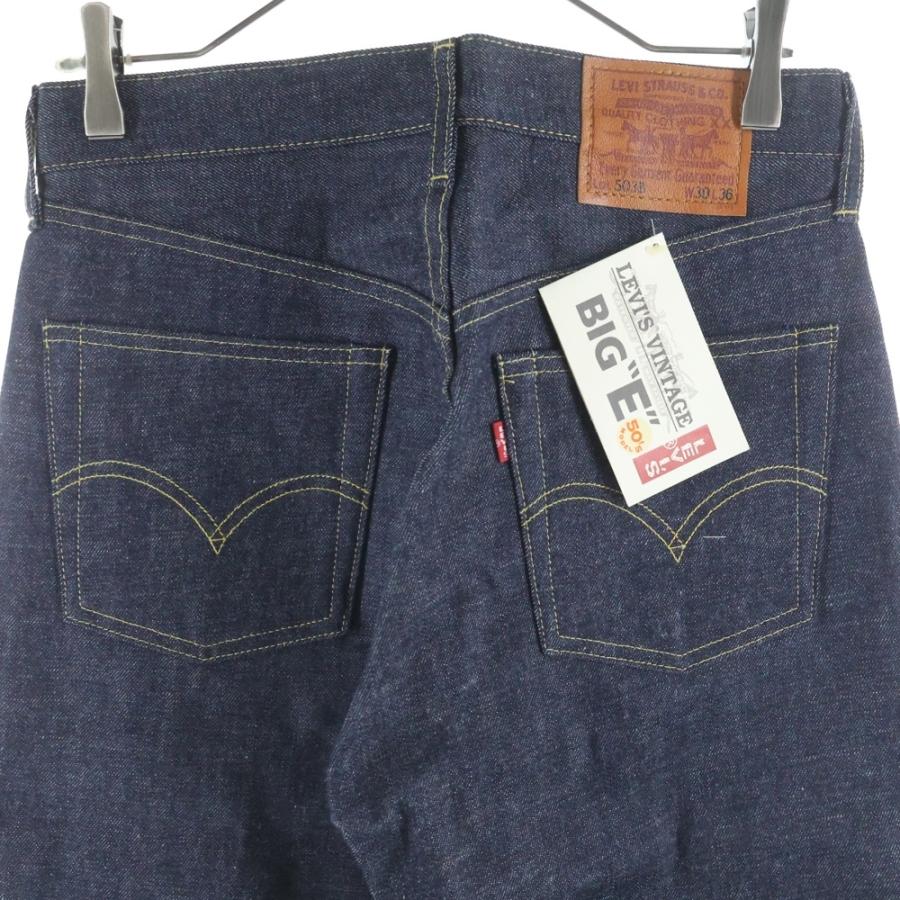 未使用 フラッシャー付き リーバイス 503B USED-LOOK 96年製 W30 L36 BIG'E' 赤耳 50´s 日本製 復刻 デニム デッドストック Levi's ☆ PayPay(ペイペイ)決済可能 ☆ 札幌市 清田区 平岡 90s ヴィンテージ デッドストック フラッシャー付き LEVI'S