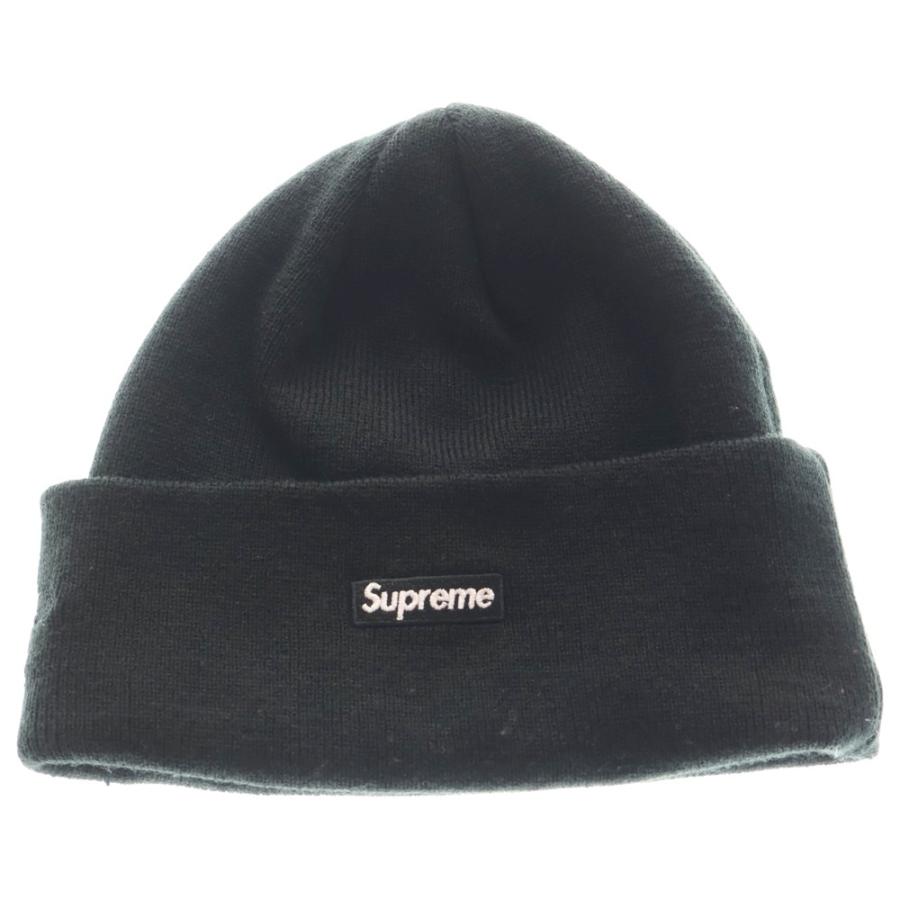 Supreme New Era ブラックニット帽 Supreme（シュプリーム） 20AW×New Era Shop Beanie ニューエラ