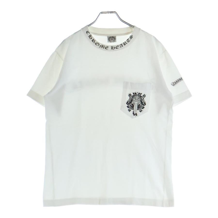 CHROME HEARTS（クロムハーツ） OLD NECK LOGO DAGGER TEE オールド