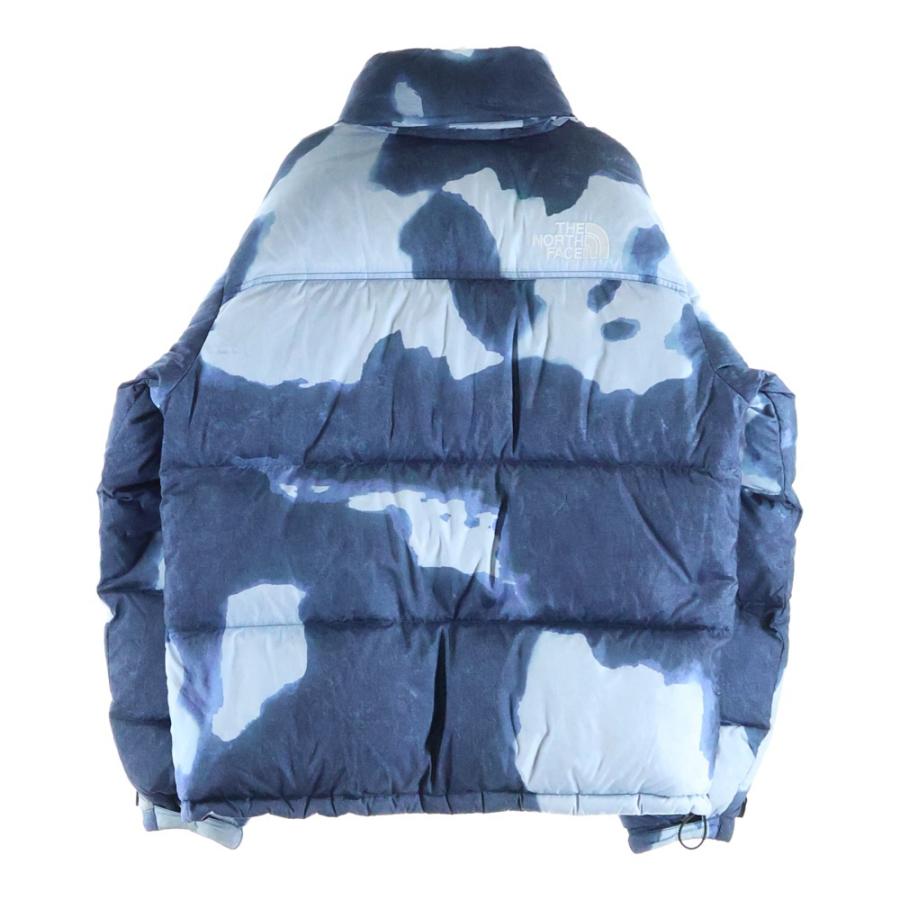 Supreme（シュプリーム） 21AW Bleached Denim Print Nuptse Jacket
