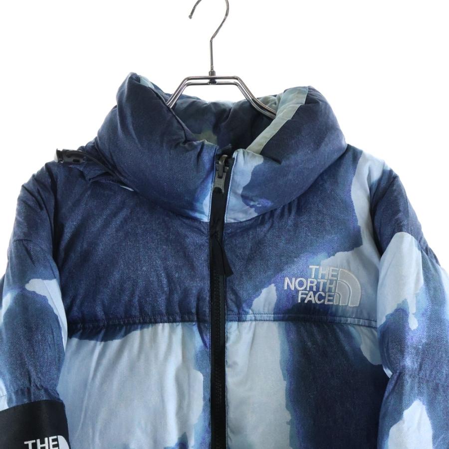 Supreme（シュプリーム） 21AW Bleached Denim Print Nuptse Jacket