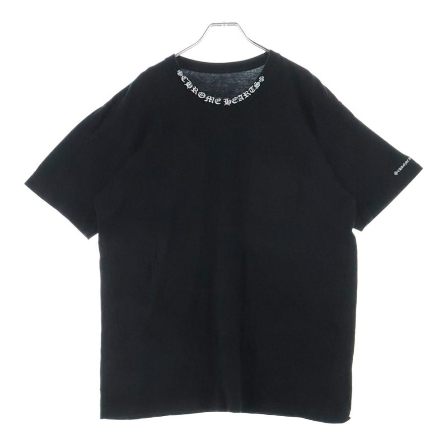 CHROME HEARTS（クロムハーツ） CH T-SHIRT ネックロゴ クルーネック