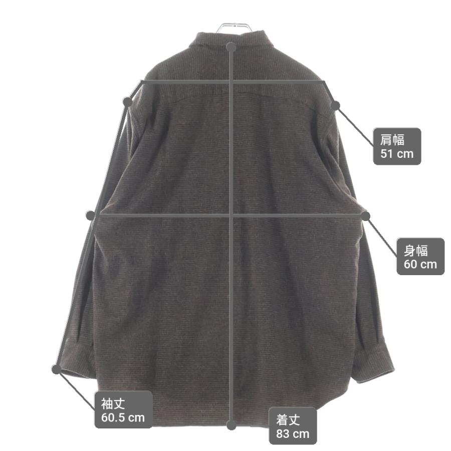 COMOLI（コモリ） Wool/Cashmere ハウンドトゥース CPO ボタンダウン