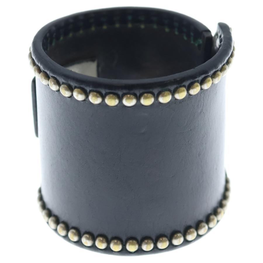 WOLF’S HEAD レザースタッズブレスレット WOLF'S HEAD ウルフズヘッド 70mm Studs Leather Bracelet スタッズ
