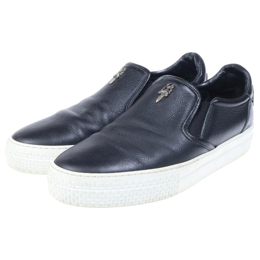 CHROME HEARTS（クロムハーツ） SLIP ON CHプラスレザーパッチ ダガー