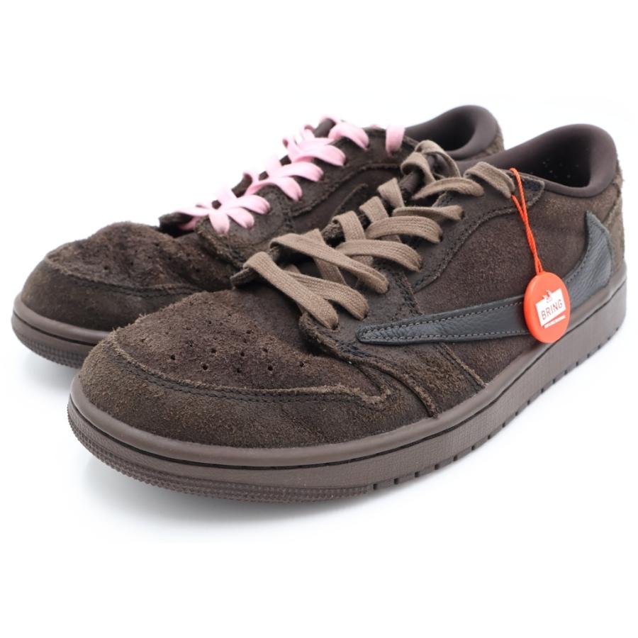 NIKE（ナイキ） ×TRAVIS SCOTT AIR JORDAN 1 LOW OG SP VELVET BROWN