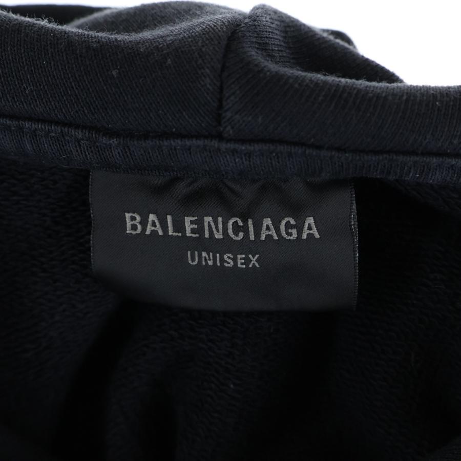 BALENCIAGA（バレンシアガ） 22AW XXXL HOODIE ロゴ刺繍 プルオーバー