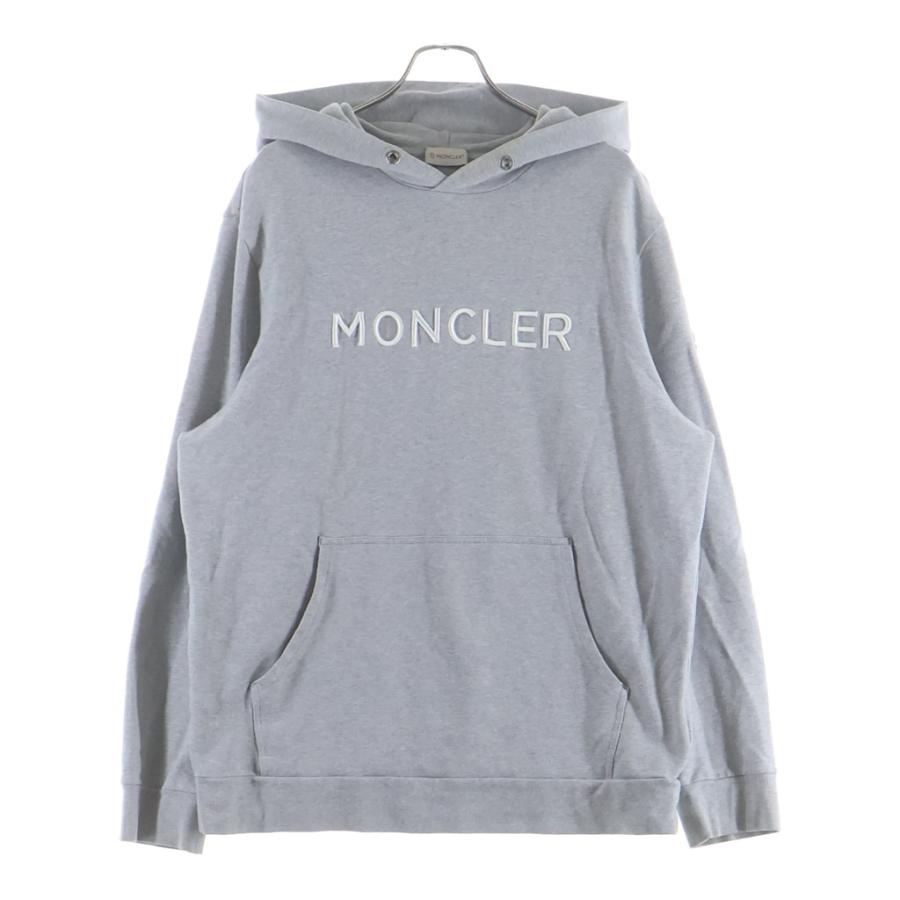 MONCLER（モンクレール） 23SS FELPA CON CAPPUCCIO Logo Embroidery 