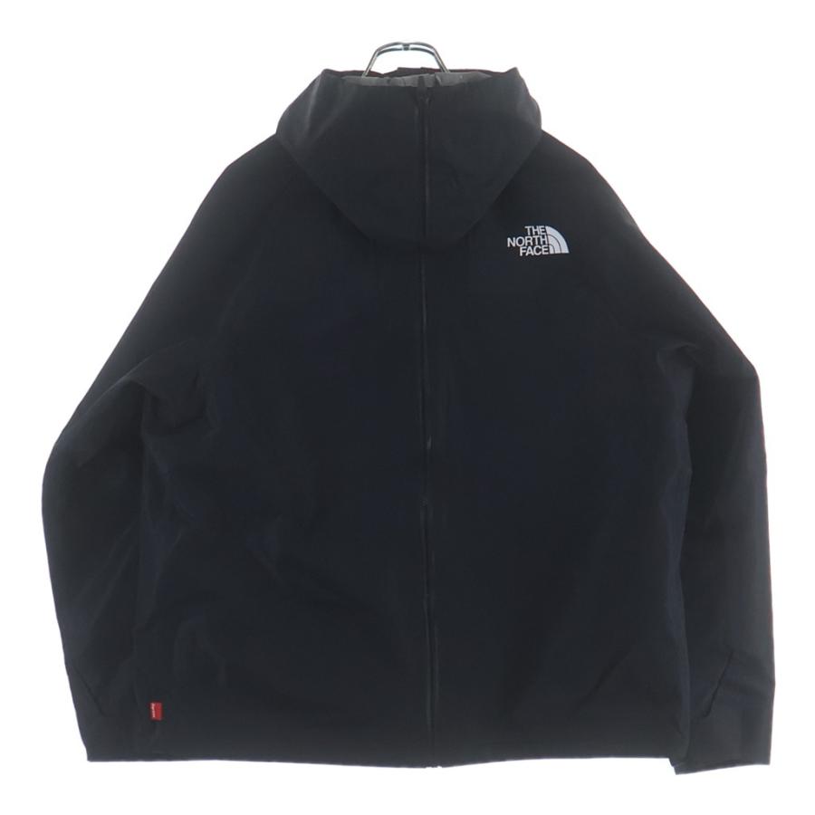 シュプリーム 24SS ×THE NORTH FACE スプリットテープドシームシェルジャケット ジップアップマウンテンパーカー NF0A875D ブラックの画像