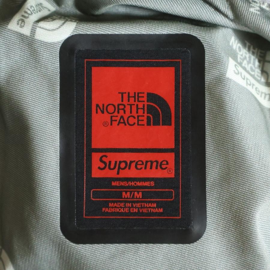 シュプリーム 24SS ×THE NORTH FACE スプリットテープドシームシェルジャケット ジップアップマウンテンパーカー NF0A875D ブラックの画像