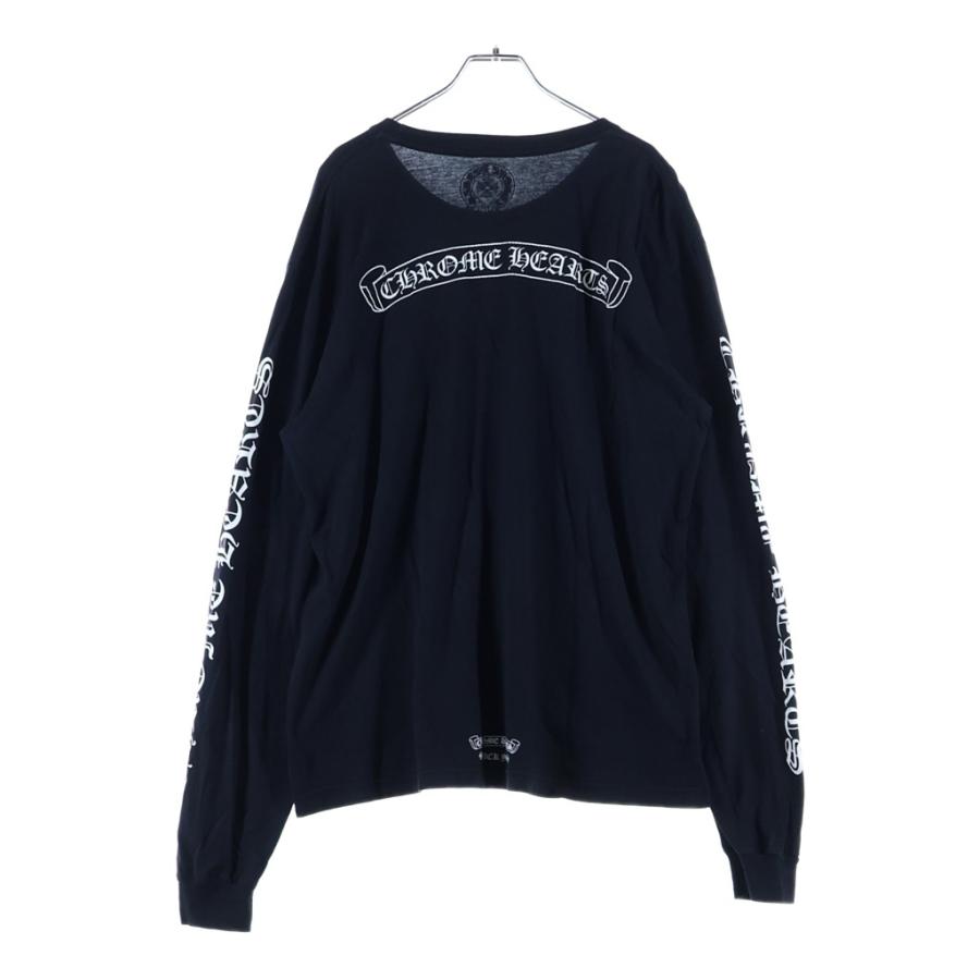 CHROME HEARTS クロムハーツ スカル ウィング 長袖Tシャツ ロンT CHROME HEARTS（クロムハーツ） CH L S 1 スクロールラベルプリント