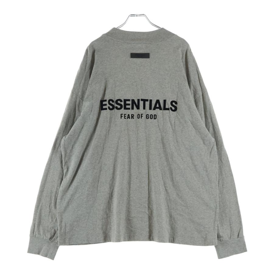 フィアオブゴッド エッセンシャルズ Felt Logo Mockneck L/S Tee