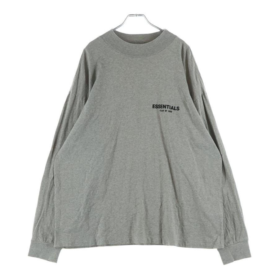 フィアオブゴッド エッセンシャルズ Felt Logo Mockneck L/S Tee