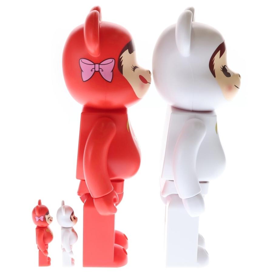 フィギュア BE@RBRICK 達磨 ペコちゃん ＆ ポコちゃん 100％ & 400％