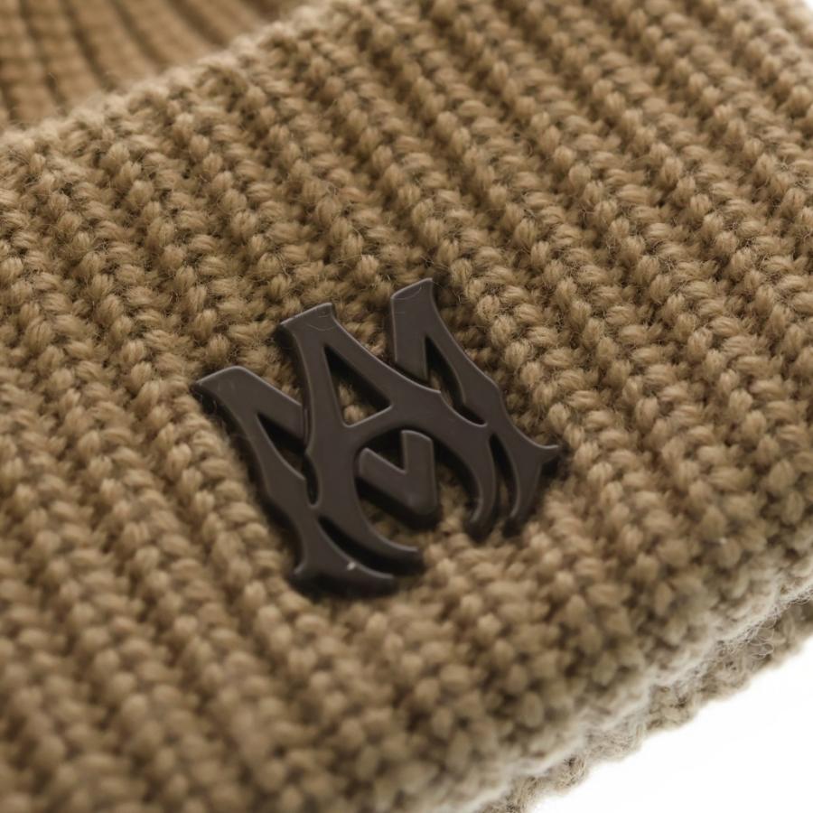 AMIRI（アミリ） 24AW MA BEANIE ロゴデザイン ニット帽 ビーニー 帽子