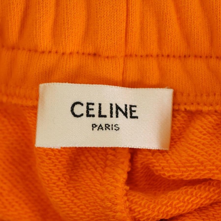CELINE セリーヌ LOOSE COTTON JOGGER SWEAT PANTS 2Z056052H フロントロゴプリント スウェットジョガーパンツ オレンジ CELINE（セリーヌ） LOOSE COTTON JOGGER SWEAT PANTS 2Z056052H