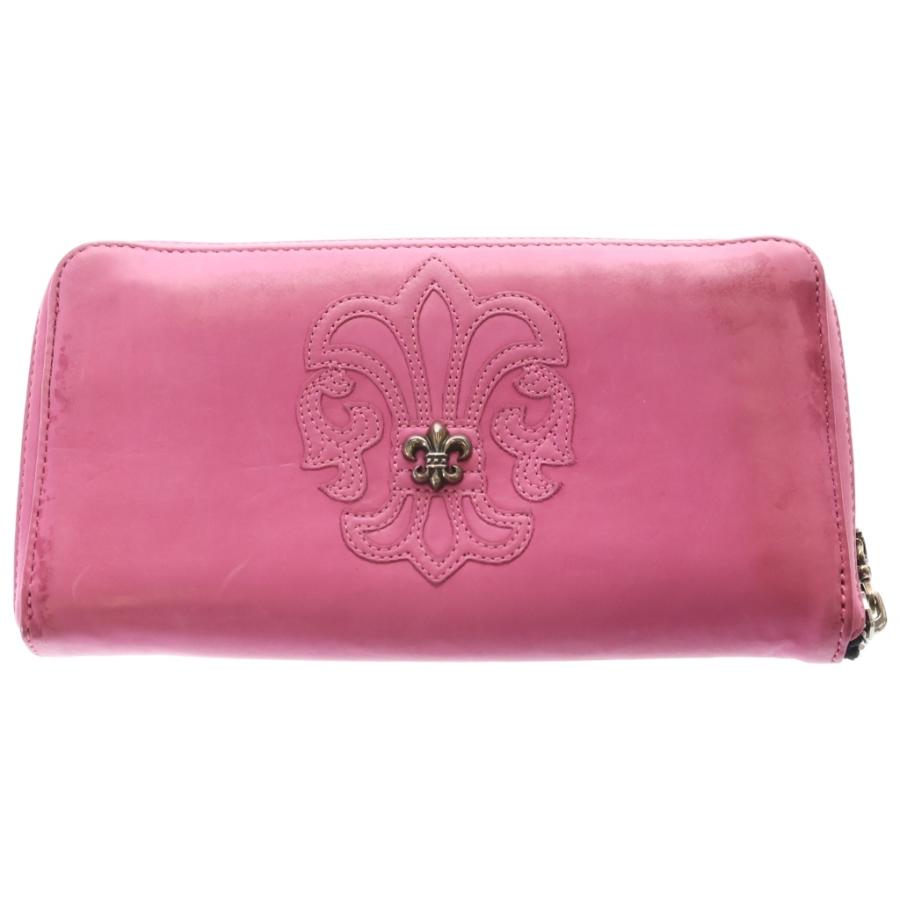CHROME HEARTS（クロムハーツ） REC F ZIP BS BSフレア レザーラウンド