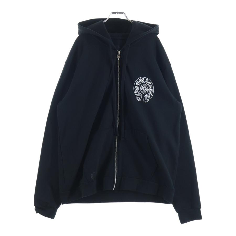 クロムハーツ 東京限定 バックホースシュープリントジップアップパーカー CHROME HEARTS（クロムハーツ） 東京限定 ホースシュープリント
