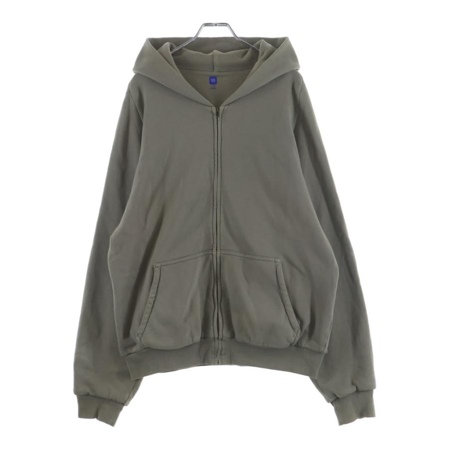 【廃盤】YEEZY × GAP ジップアップパーカー M イージーギャップ YEEZY GAP イージーギャップ オーバーサイズ ジップアップ パーカー