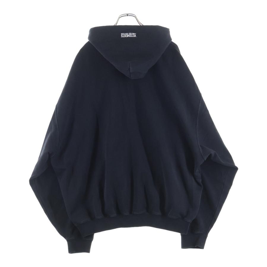 VETEMENTS（ヴェトモン） ICONIC LOGO ZIP-UP HOODIE ロゴプリント