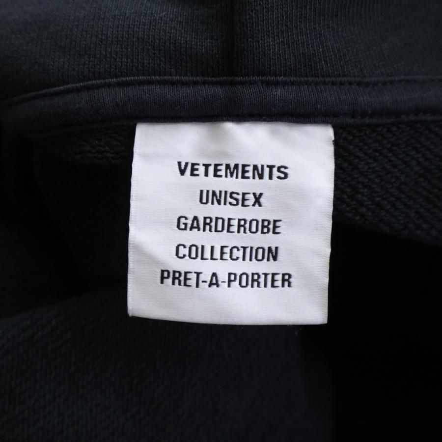 VETEMENTS（ヴェトモン） 25AW POLIZEI OVERSIZED ZIP HOODIE オーバー