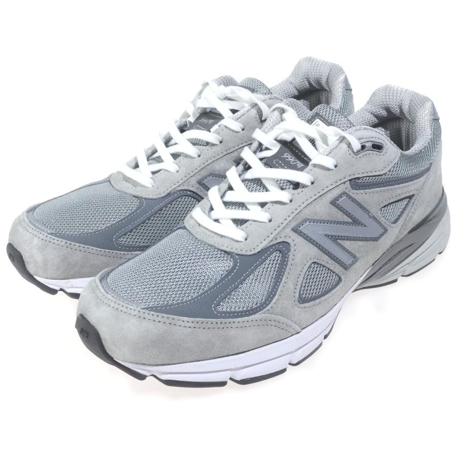 New Balance ニューバランス 990V4 Grey Silver ローカットスニーカー シューズ U990GR4 シルバー New Balance（ニューバランス） 990V4 Grey Silver ローカット