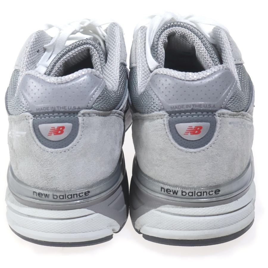 New Balance ニューバランス 990V4 Grey Silver ローカットスニーカー シューズ U990GR4 シルバー New Balance（ニューバランス） 990V4 Grey Silver ローカット
