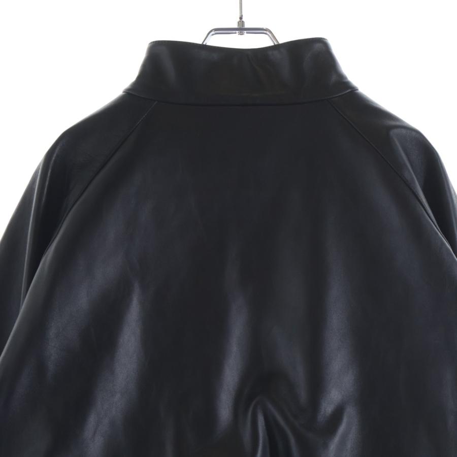A.PRESSE アプレッセ Leather Harrington Jacket レザー ハリントン 