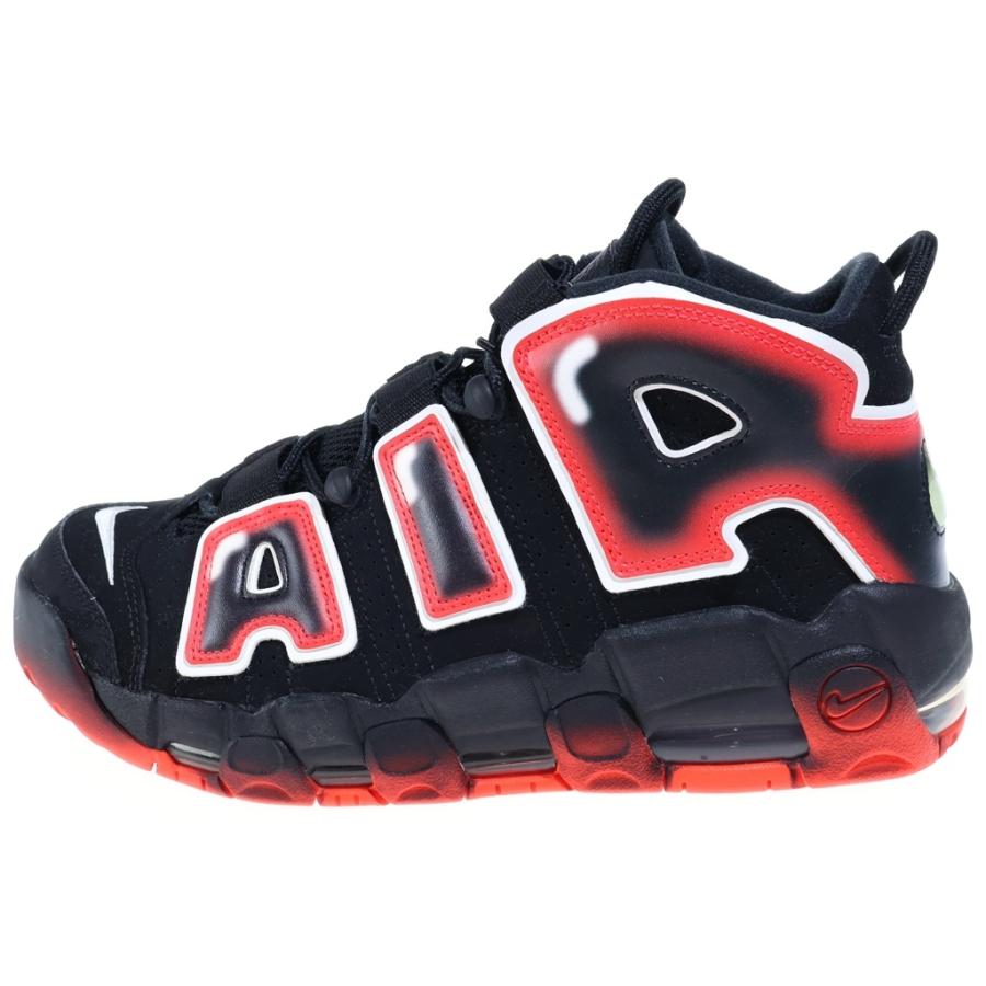 ナイキ モアアップテンポ モアテン クリムゾン ブラック／レッド 27cm NIKE（ナイキ） AIR MORE UPTEMPO LASER CRIMSON エアモアアップテンポ