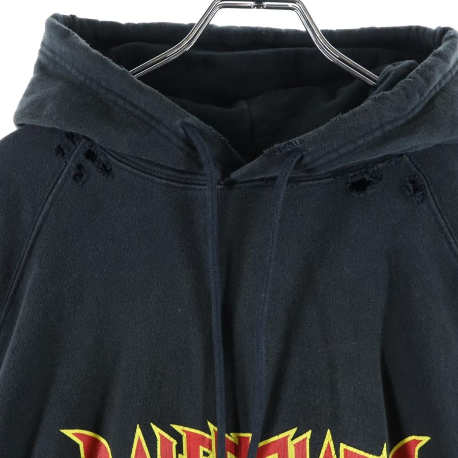 BALENCIAGA（バレンシアガ） 22SS Metal Hoodie Oversized メタルロゴ