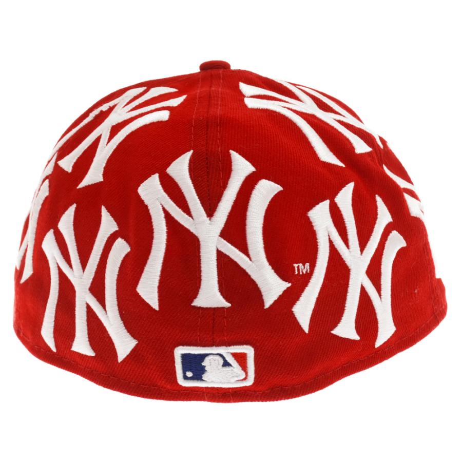 シュプリーム 21AW New York Yankees Box Logo New Era ニューヨークヤンキースボックスロゴベースボールキャップ ニューエラ レッド｜shopbring｜02