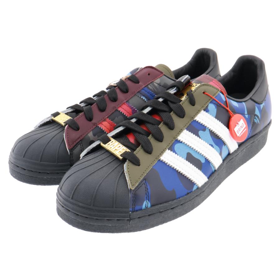 A BATHING APE カモ　SUPERSTAR ADIDS スニーカー adidas × BAPE®︎】SUPERSTAR 80'S “Green Camo”が国内5月1日／5月8日
