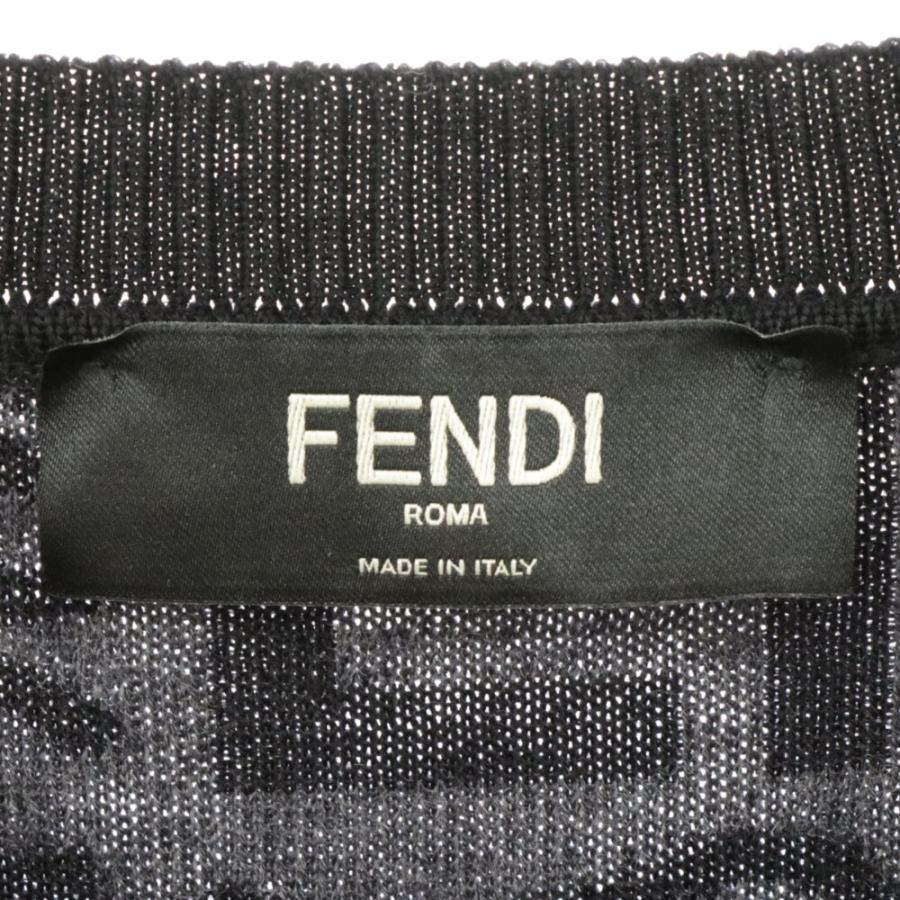 FENDI（フェンディ） 21AW FF Jacquard Knit Jumper ズッカ柄クルー