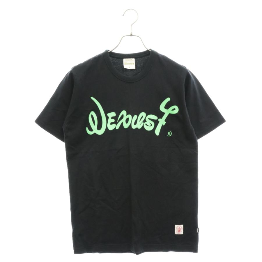 NEXUS7 ネクサスセブン ネオン ロゴプリント 半袖 Tシャツ ブラック 