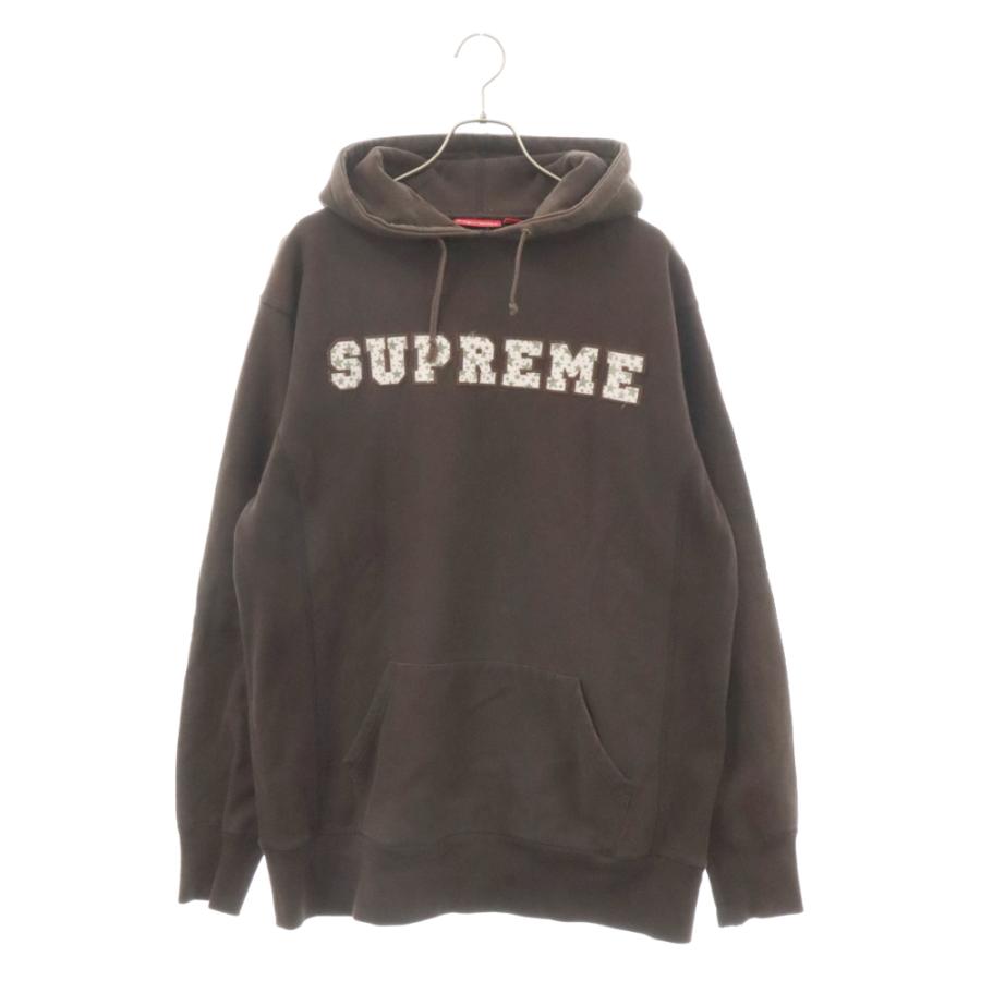 Supreme（シュプリーム） ロゴワッペン プルオーバー スウェット