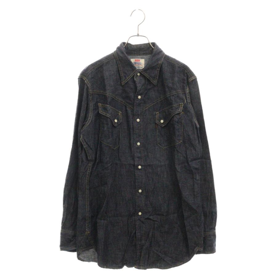 Levi's（リーバイス） TWO HORSE BRAND 長袖ウェスタンデニムシャツ インディゴ PCL04-332211 : BRING ...