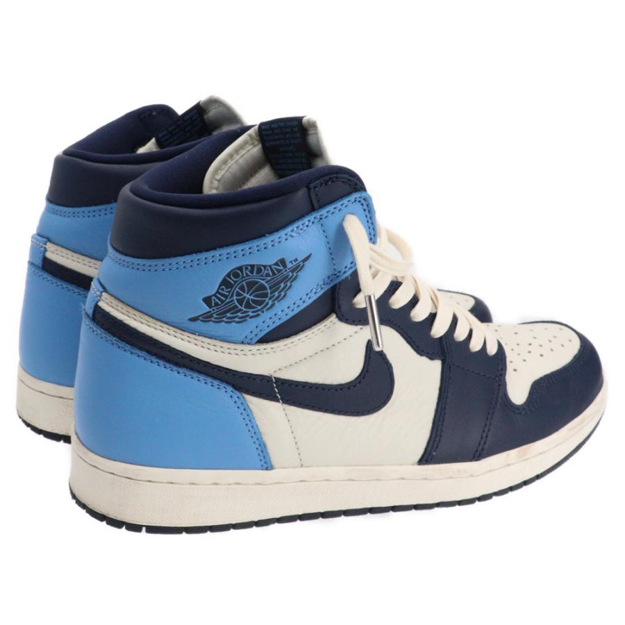 NIKE（ナイキ） AIR JORDAN1 RETRO HIGH OG OBSIDIAN UNIVERSITY BLUE