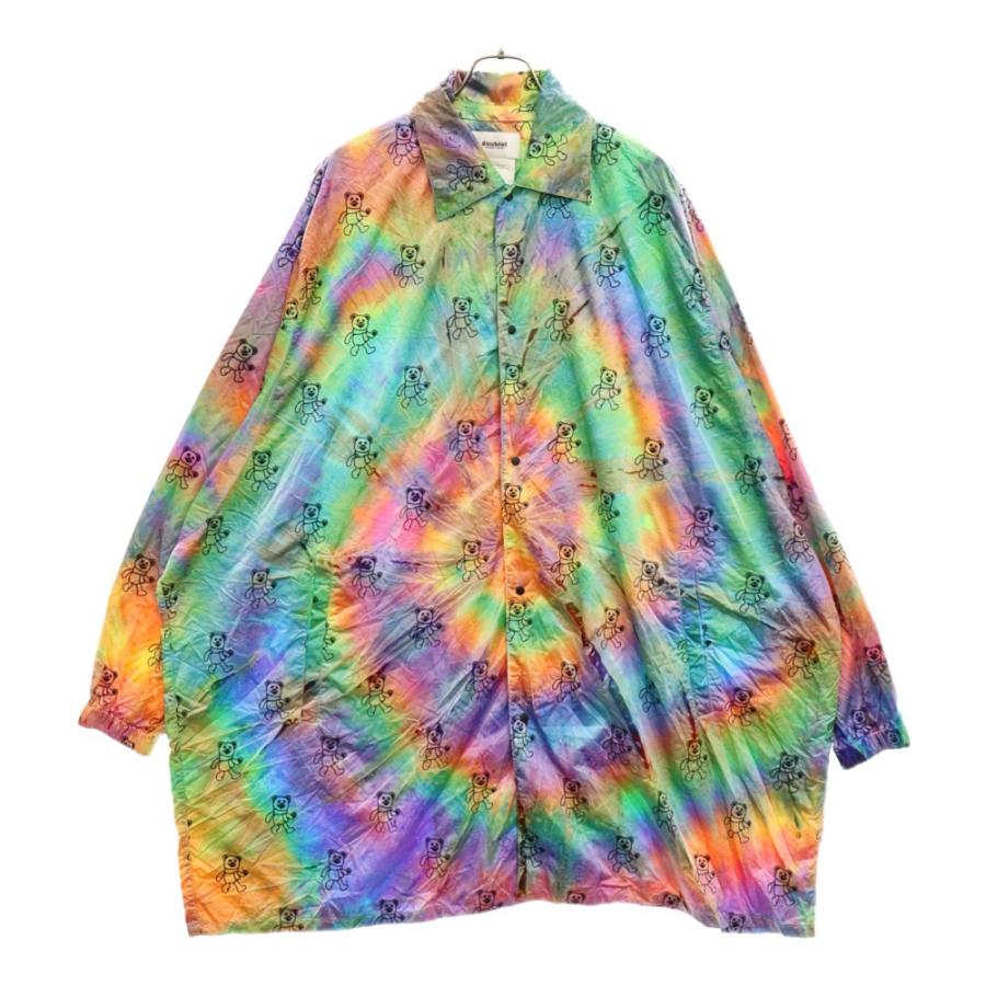doublet ダブレット 20AW BEAR EMBROIDERY TYE-DYEING SHIRT ベアー 