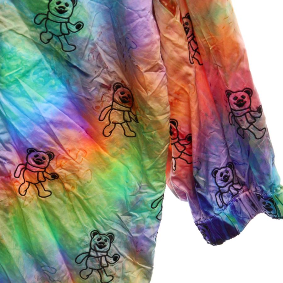 doublet ダブレット 20AW BEAR EMBROIDERY TYE-DYEING SHIRT ベアー 