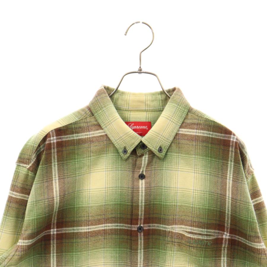Supreme（シュプリーム） 23SS Shadow Plaid Flannel Shirt シャドウ
