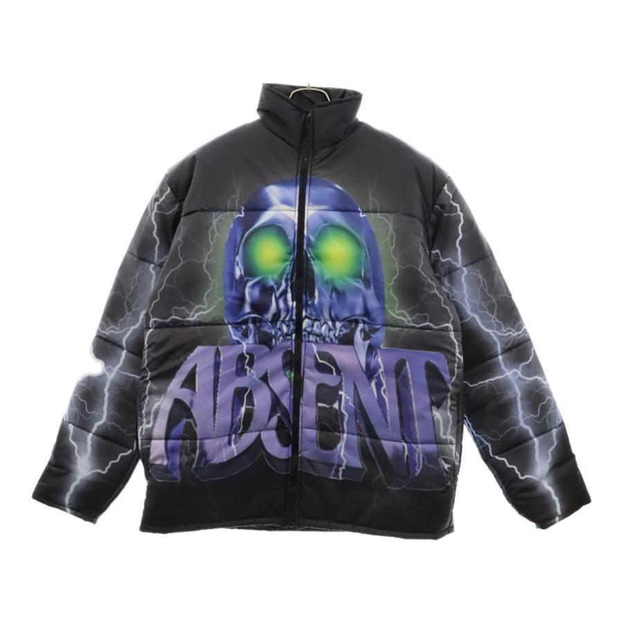 absent スカルプリントパファージャケット ブラック : BRING Yahoo