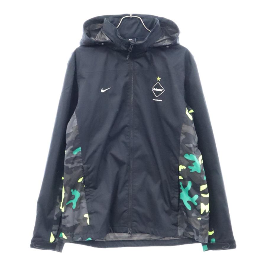 NIKE ナイキ ×FCRB ブリストル ジップアップ フード付き カモ柄 