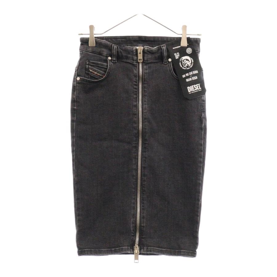 DIESEL ディーゼル センタージップデザイン デニムスカート DIESEL ディーゼル センタージップデザイン デニムスカート