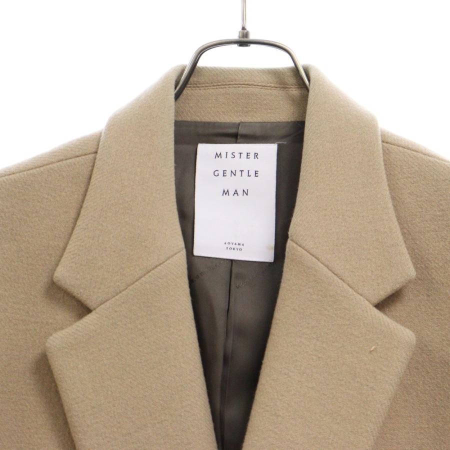 Mr.GENTLEMAN ミスタージェントルマン ウール チェスターコート Mr.GENTLEMAN ミスタージェントルマン ウール チェスターコート