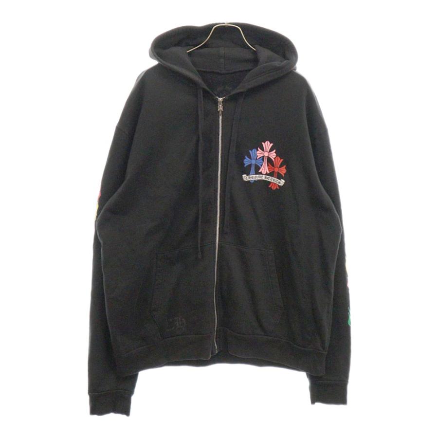 CHROME HEARTS（クロムハーツ） MLTCOL CEM CRS SWTSHRT HD ZIP マルチ