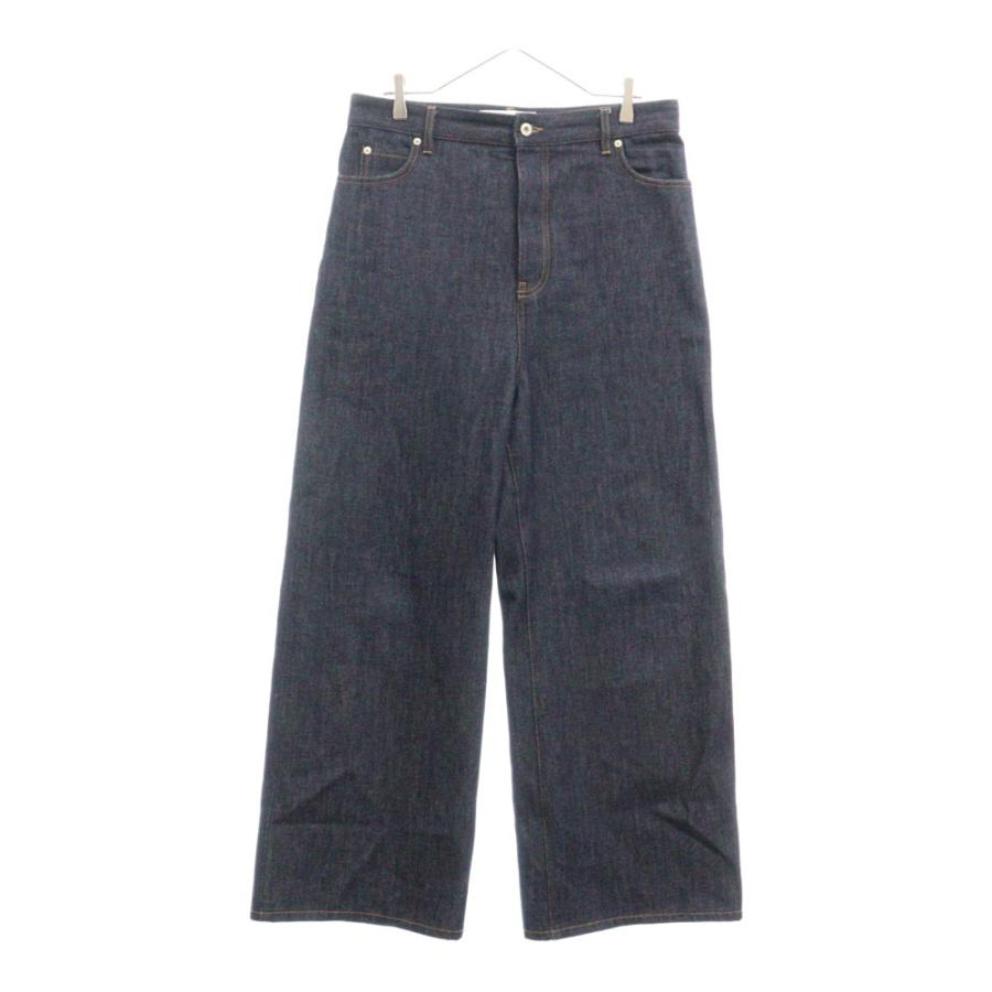 LOEWE ロエベ Wide leg jeans ワイド レッグ ジーンズ デニム LOEWE ロエベ Wide leg jeans ワイド レッグ ジーンズ デニム