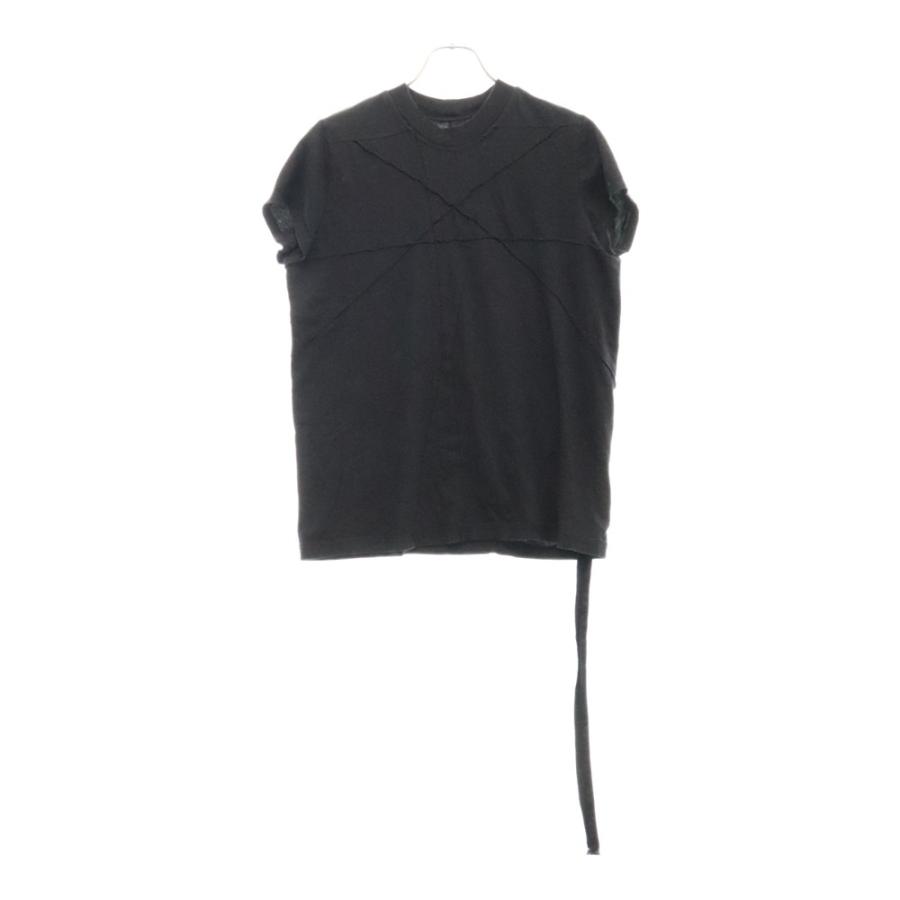 DRKSHDW ダークシャドウ ステッチ 切り替え クルーネック 半袖 Tシャツ  