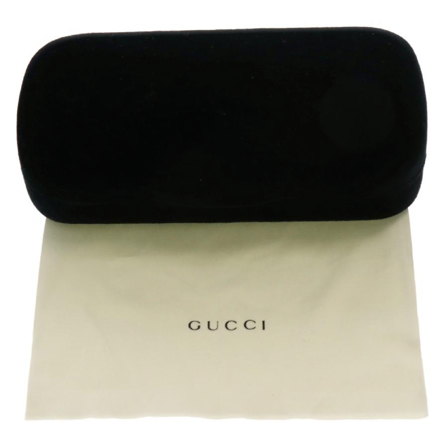 GUCCI グッチ スクエアフレーム サングラス 眼鏡 アイウェア ブラック 