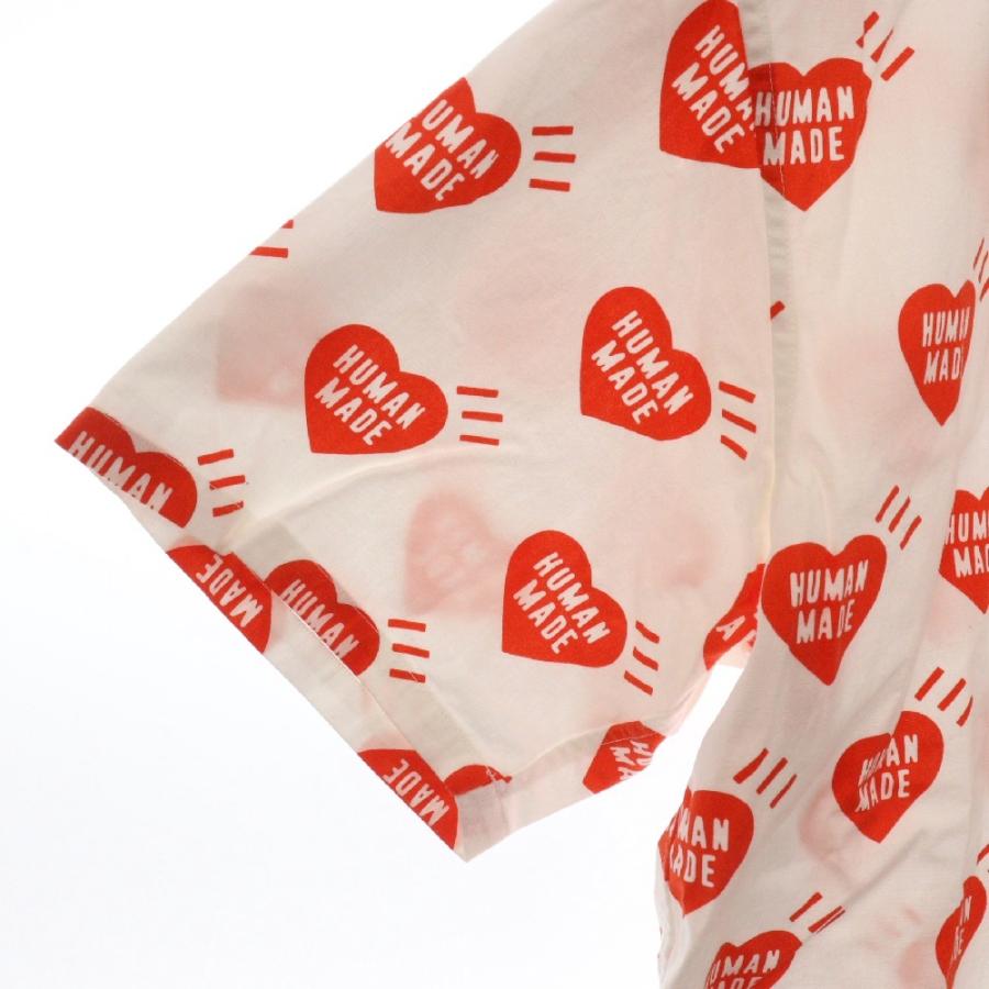 HUMAN MADE ヒューマンメイド HEART ALOHA SHIRT ハートロゴ オープン  