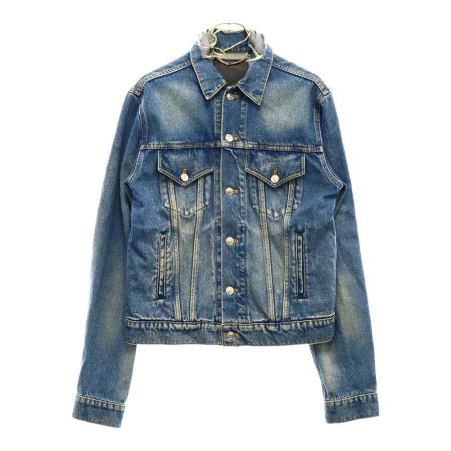 BALENCIAGA バレンシアガ 17AW Campaign Logo Denim Jacket 